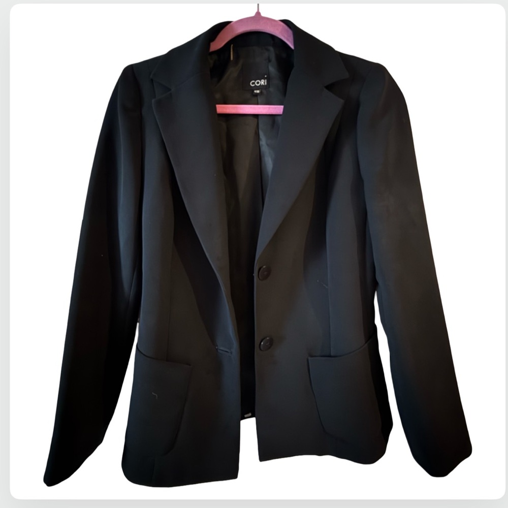 Cori Women's Black Blazer Size 4/38
